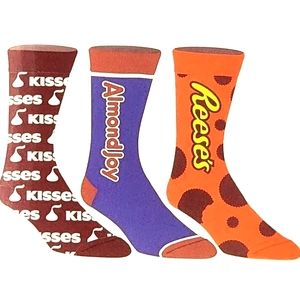 Hersheys 3 pack socks
